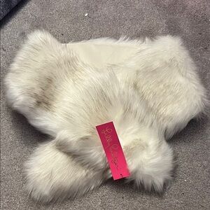 Lilly Pulitzer Ava Fur Scarf